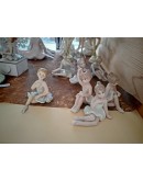 Bomboniera offerta ballerine in resina e porcellana